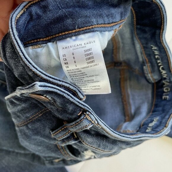 AE Next Level Stretch Super Hi-Rise Jeans Jeggings - Picture 5 of 5